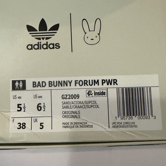 Bad bunny Adidas Sneakers - Picture 4 of 4